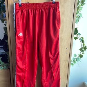 Red Kappa Joggers